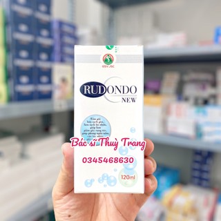 Dầu gội đầu và dầu tắm giảm gầu và nấm Rudondo New 120ml (Mẫu mới)