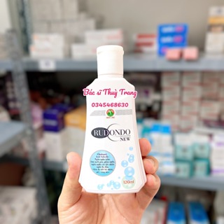 Dầu gội đầu và dầu tắm giảm gầu và nấm Rudondo New 120ml Mẫu mới