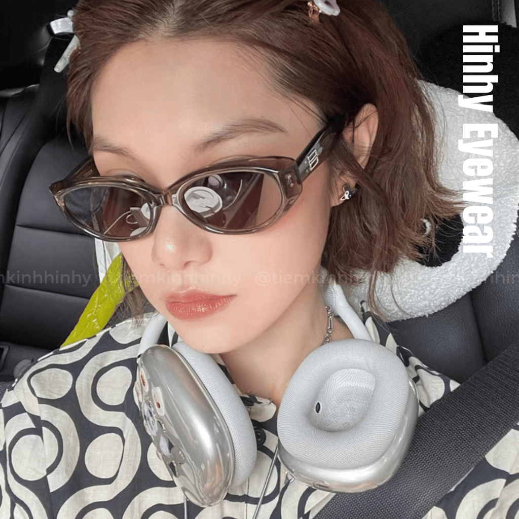 Kính Mát Mắt Mèo RO Cao Cấp Chống UV400 Thời Trang Nam Nữ Sang Chảnh Dễ Đeo