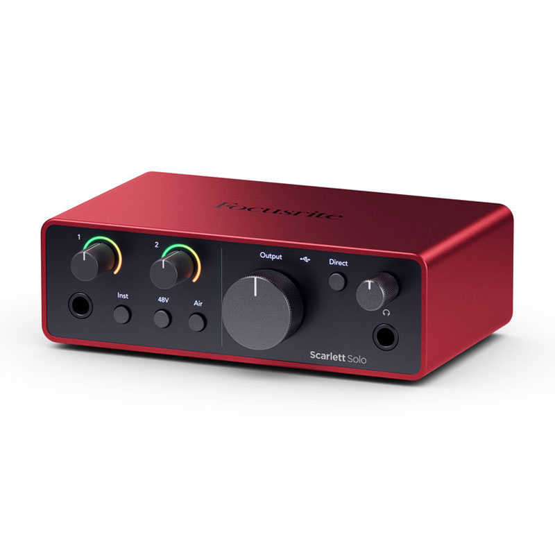 Focusrite Scarlett Solo Gen 4