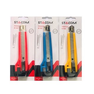 Dụng cụ rọc giấy cắt giấy stacom deli lưỡi 9mm 18mm