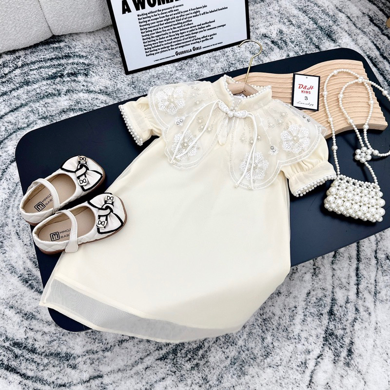 Váy ren cổ tàu hàng siêu xinh bé gái cho 12-25kg Top1oder_0243_3TB19092010