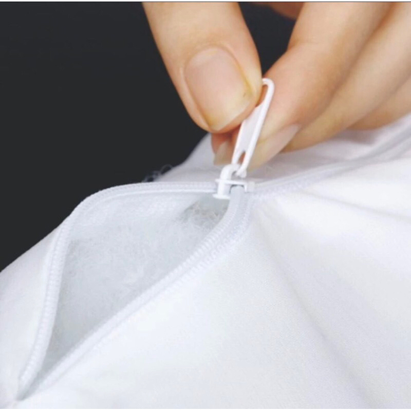 Ruột Gối Đầu Bông Trắng Hạt Cao Cấp Kích Thước 45x65cm Có Sẵn 500g 1 chiếc