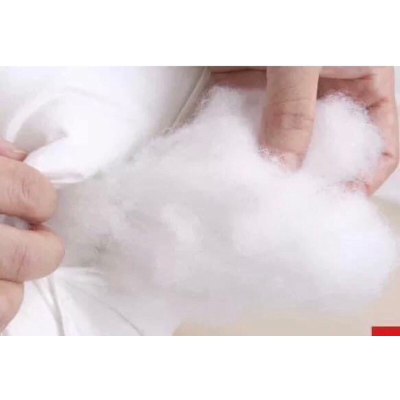 Ruột Gối Đầu Bông Trắng Hạt Cao Cấp Kích Thước 45x65cm Có Sẵn 500g 1 chiếc