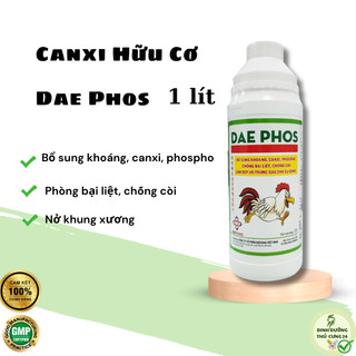Bổ xương cho gà DAE PHOS, bổ sung khoáng, canxi hữu cơ chống bạo liệt, nở khung xương