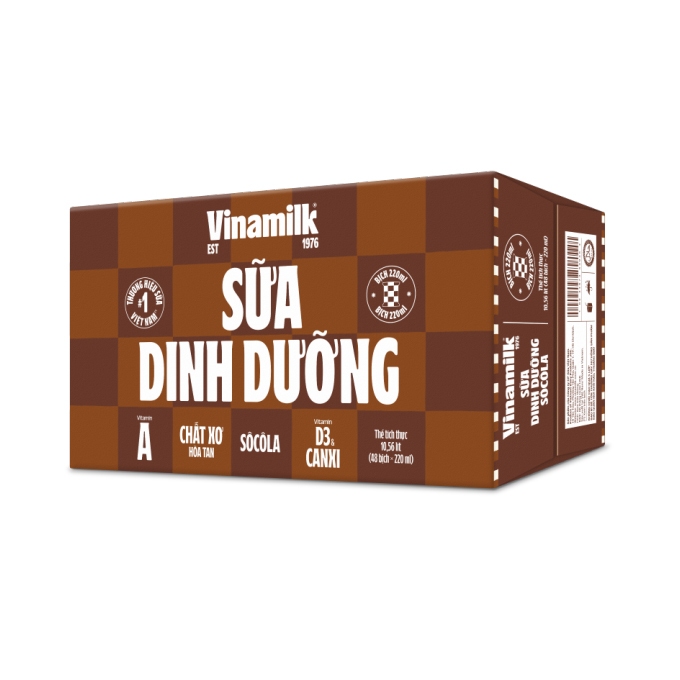 Thùng 48 bich sữa dinh dưỡng vinamilk bịch 220ml