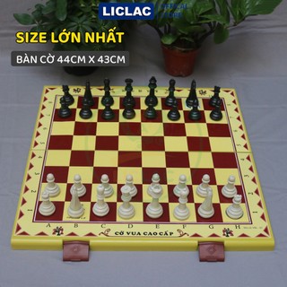 Bộ Cờ Vua TRUNG LÊ Size LỚN/TRUNG/NHỎ chất liệu nhựa PP an toàn, Cờ vua Quốc Tế, Đồ chơi boardgame Việt Nam - LICLAC