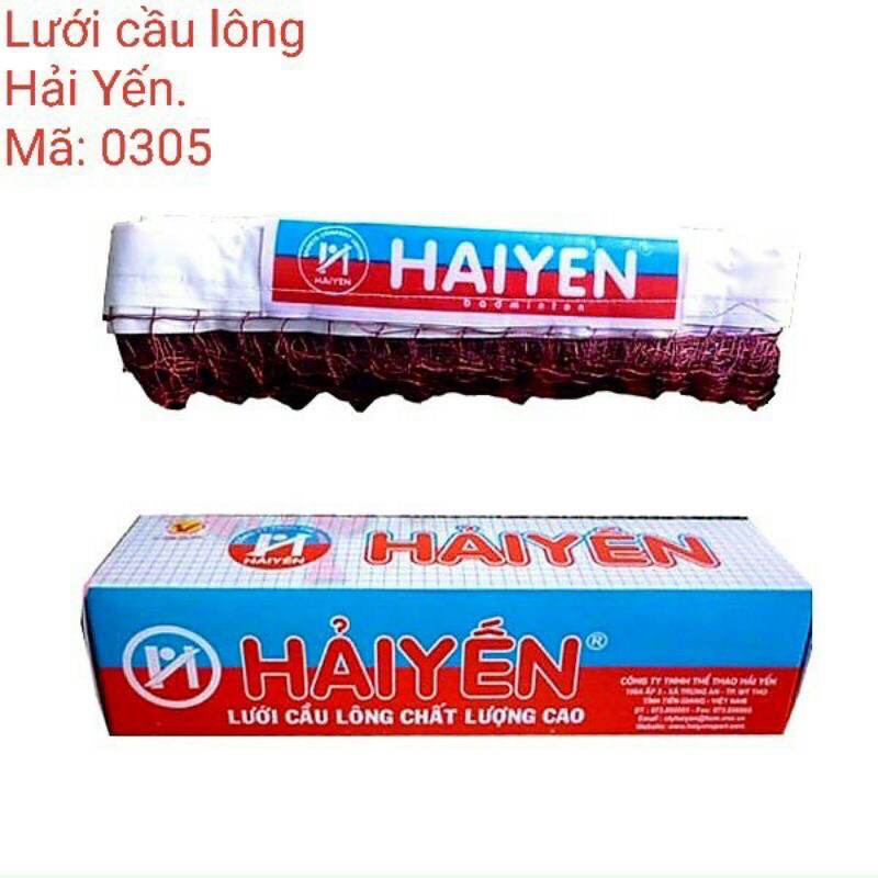 Lưới cầu lông hải yến tiêu chuẩn thi đấu