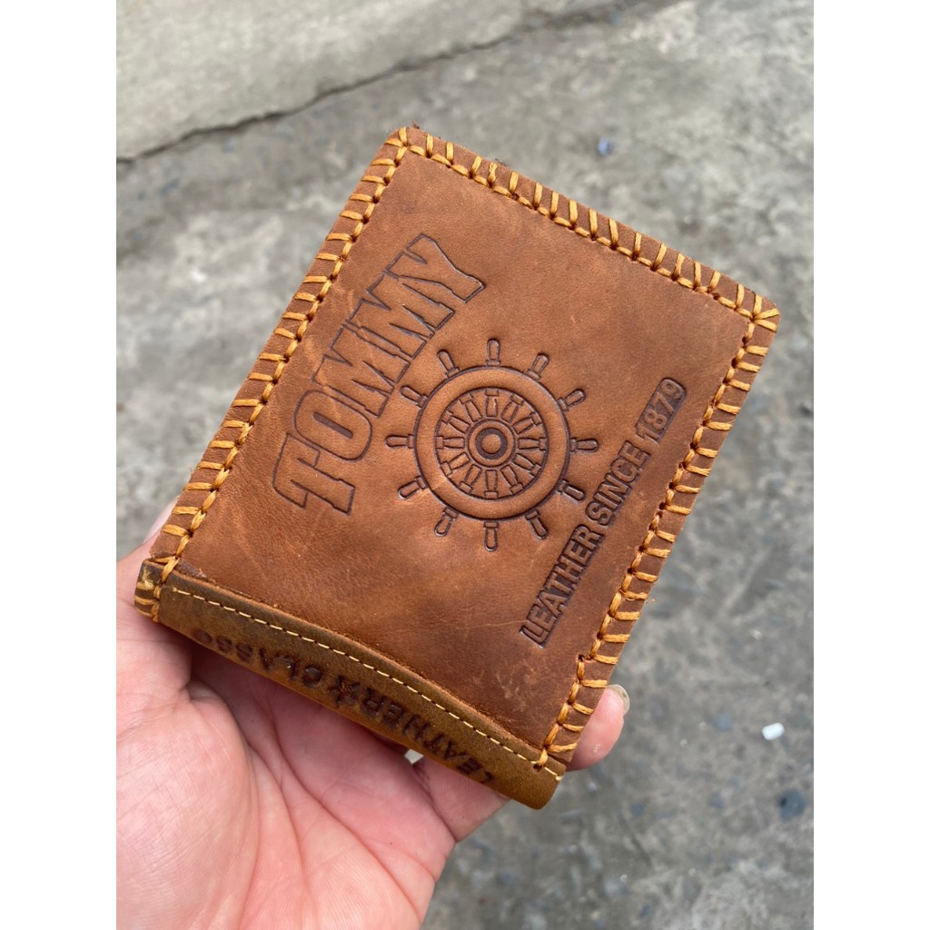 Ví Nam Da Bò Sáp Thật May Tay- Hình Ông Địa