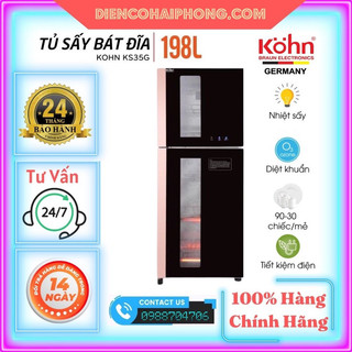 Tủ sấy khử trùng bát đĩa Kohn KS198
