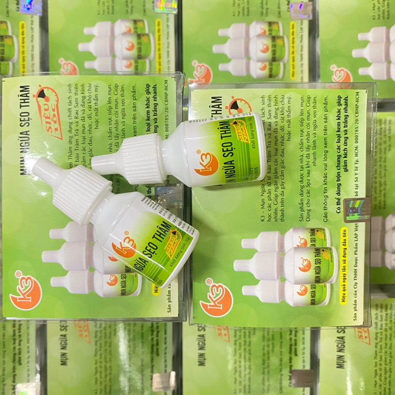 SERUM MỤN K3 Siêu Tốc 24h