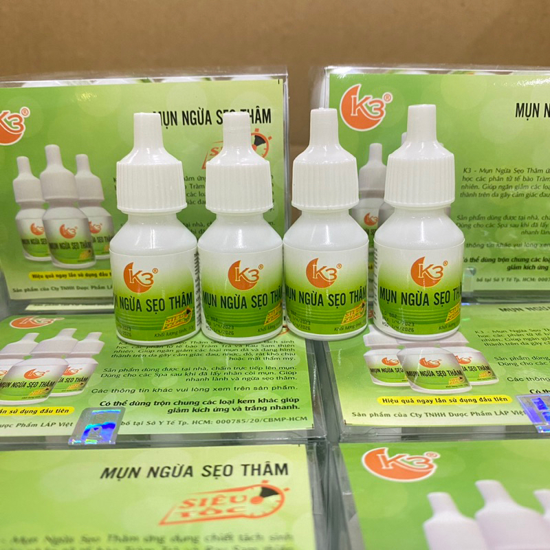 SERUM MỤN K3 Siêu Tốc 24h