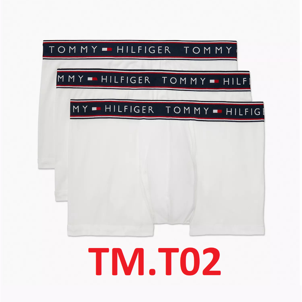 Chính hãng Mỹ - TM.T02 M Quần lót nam Tommy Hilfiger Stretch Cotton Trunk