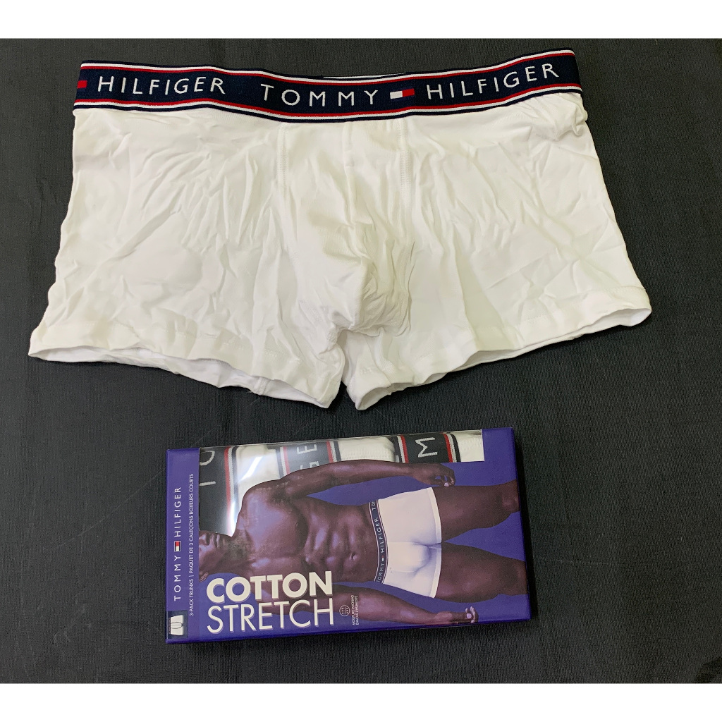 Chính hãng Mỹ - TM.T02 M Quần lót nam Tommy Hilfiger Stretch Cotton Trunk