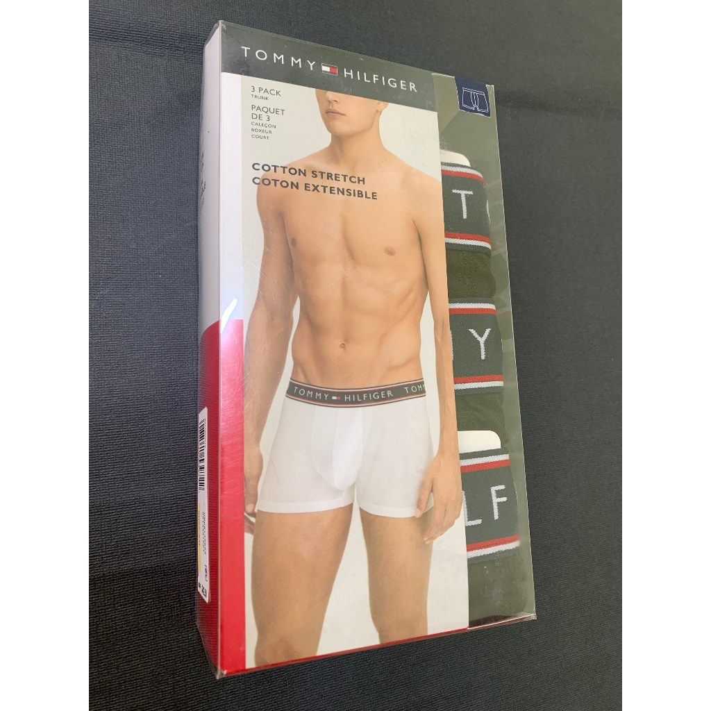 Chính hãng Mỹ - TM.T02 M Quần lót nam Tommy Hilfiger Stretch Cotton Trunk