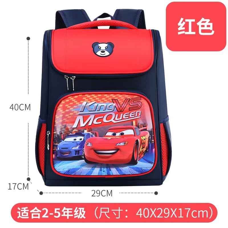 Balo học sinh cấp 1, balo chống gù cho bé hoạt hình công chúa, siêu nhân người nhện xinh xắn