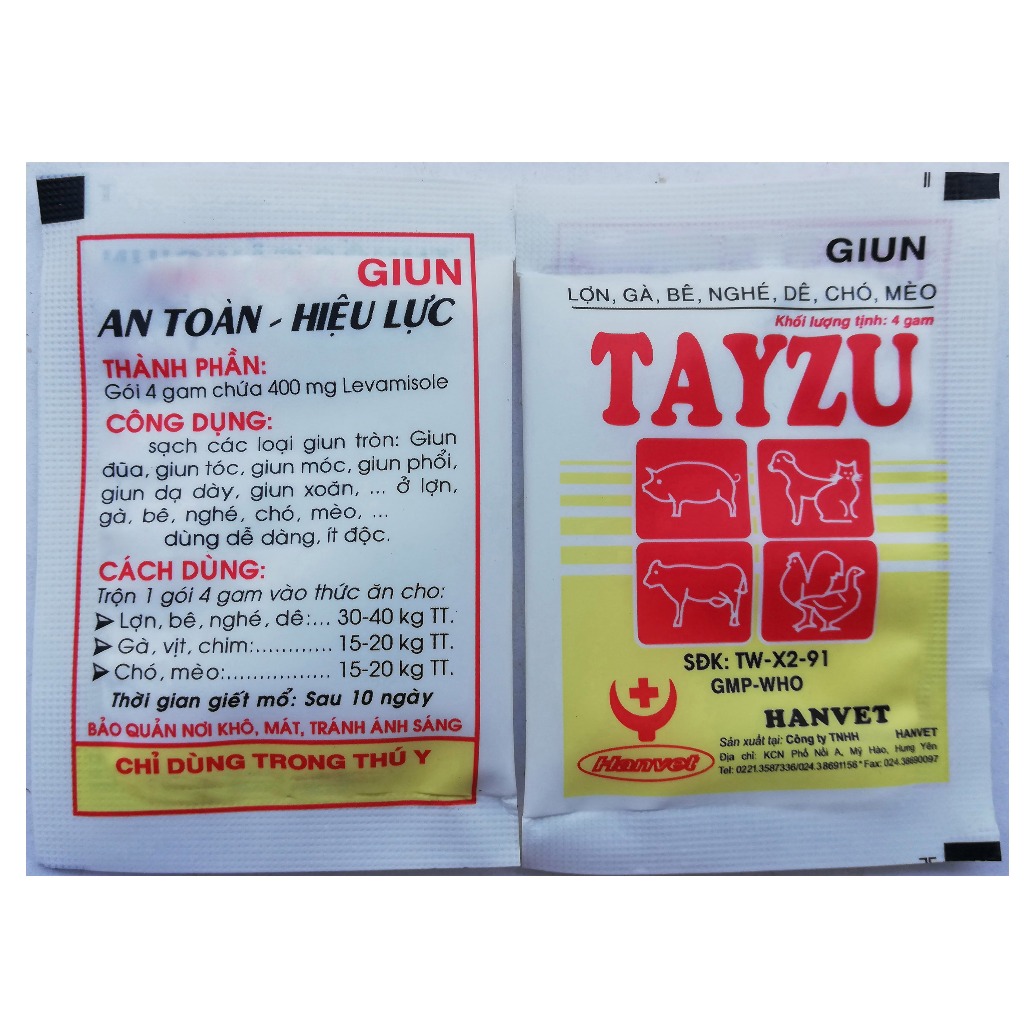 Thức ăn TAY-X291 Dùng cho lợn, gà, bê, nghé, dê, chó, mèo và một số vật nuôi khác