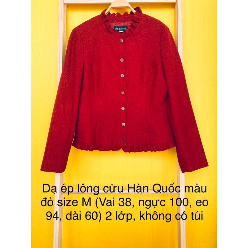 Áo vest, dạ Nhật Hàn