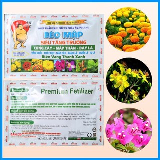 Phân Bón Béo Mập , giúp mập thân nở bụi - biến vàng thành xanh