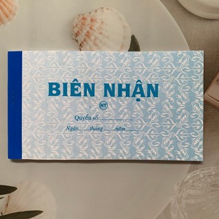Biên nhận 1 liên khổ 10.5cm x 19cm