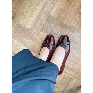 Giày búp bê nữ hiệu vagabond jolin Cherry Red