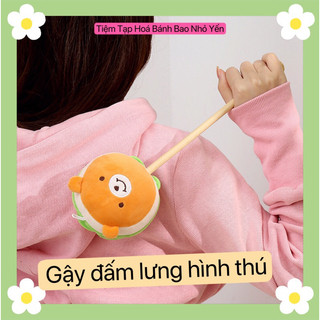 Gậy đấm lưng massage thư giãn nhồi bông hình dễ thương cần thơ. ship hoả tốc