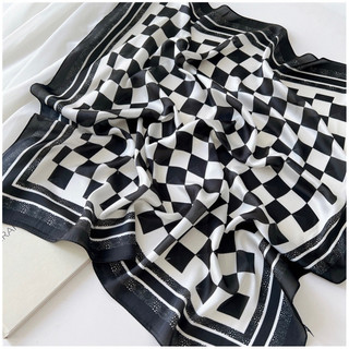 Khăn lụa vuông size 70x70cm choàng cổ thanh lịch