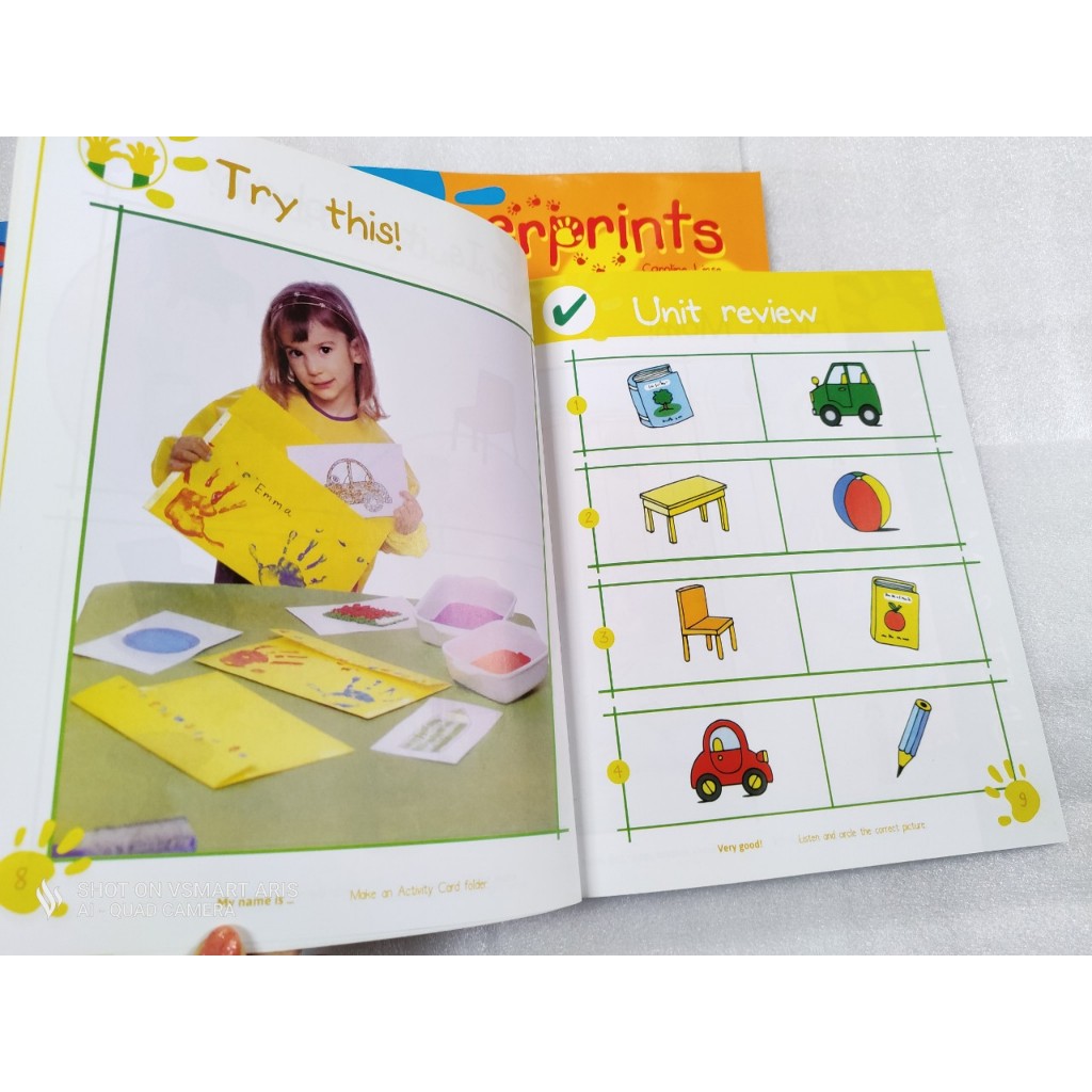 SÁCH - Fingerprints 1, 2, 3  - Tặng file nghe Mp3