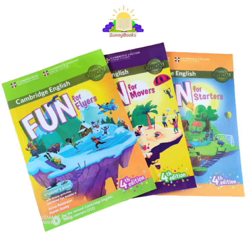 SÁCH - Fun for Starters, Movers, Flyers bản 4th edition