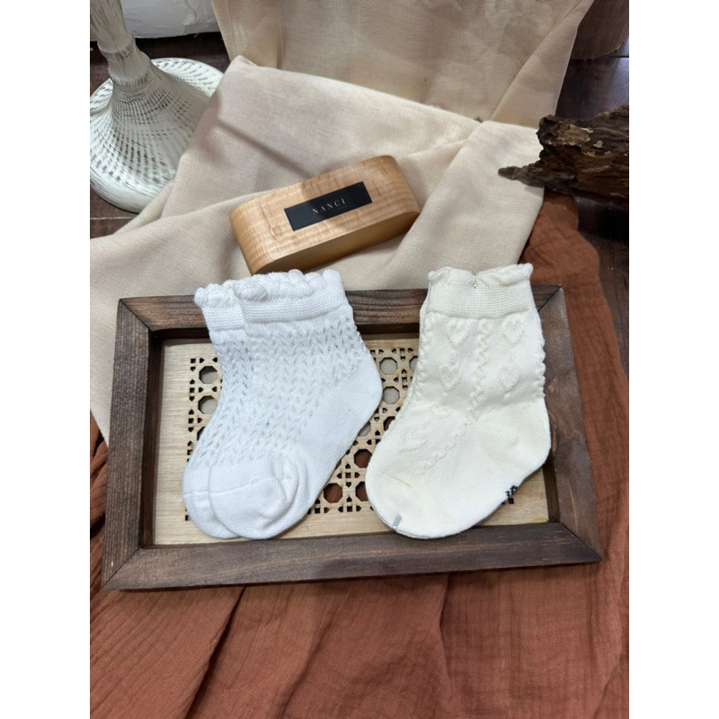 Vớ trơn em bé cotton Nanci room