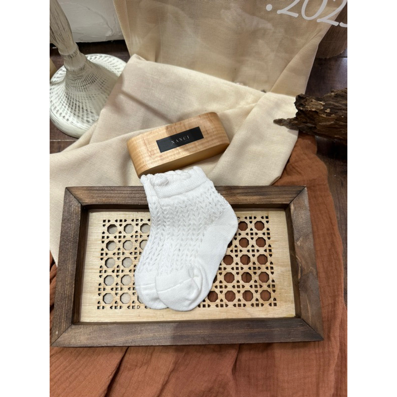 Vớ trơn em bé cotton Nanci room