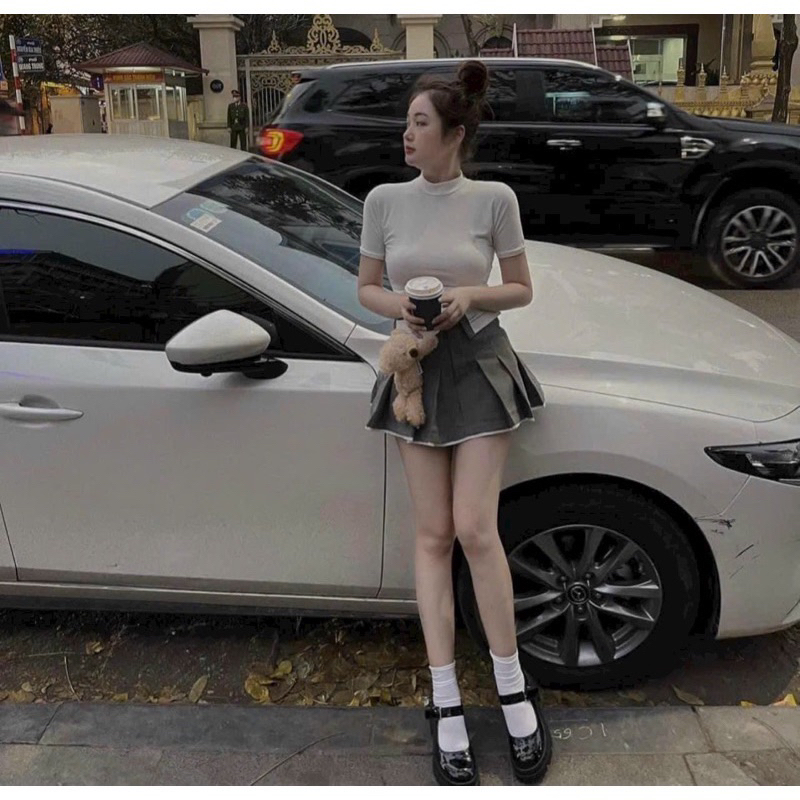Chân váy kèm gấu 13de marzo kèm ẢNH THẬT