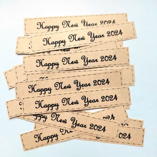 50 Nhãn Dán Sticker “HAPPY NEW YEAR”