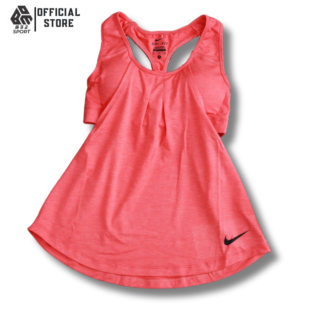 Áo Tank Top Nữ Tập Gym/Yoga/Chạy Bộ NK Áo Kèm Bra Tiện Lợi Kiểu Dáng Thể Thao