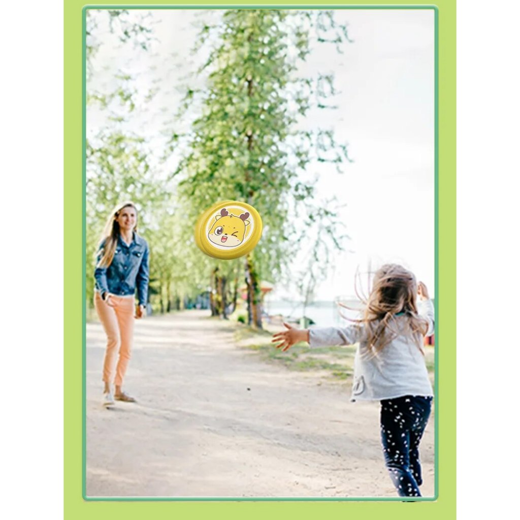 Đồ Chơi Ngoài Trời, Đồ Chơi Thể Thao, Đồ Chơi Đĩa Bay Mềm Hình Ngộ Nghĩnh, Quà Tặng Cho Bé