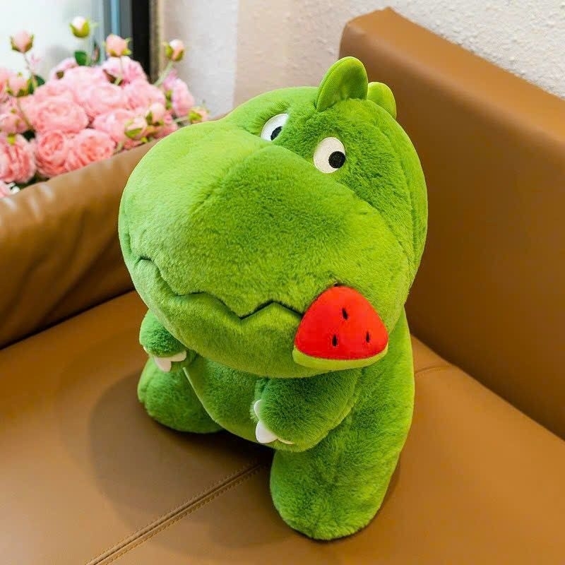 Gấu bông ❤️ Khủng long ❤️ Khủng long dưa hấu hàng nhập cao cấp bông mịn tròn siêu dễ thương !! FREE GÓI QUÀ