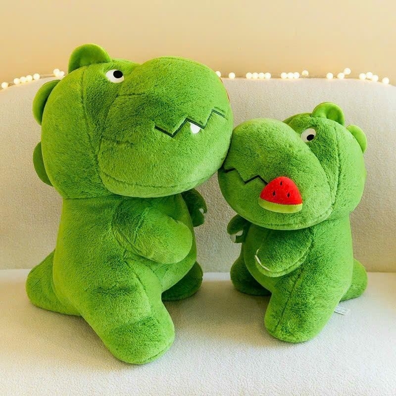 Gấu bông ❤️ Khủng long ❤️ Khủng long dưa hấu hàng nhập cao cấp bông mịn tròn siêu dễ thương !! FREE GÓI QUÀ