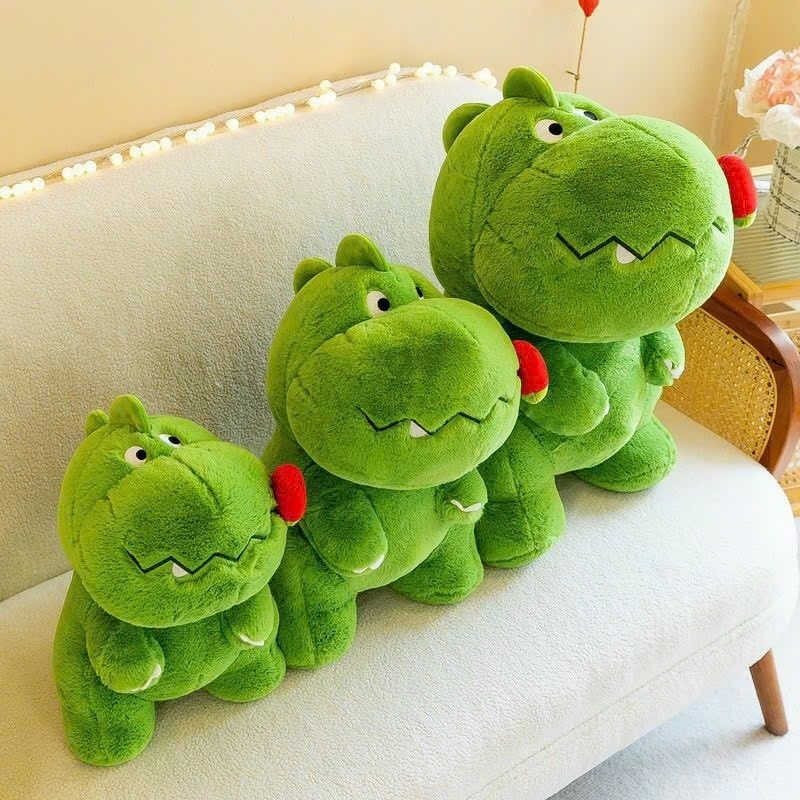 Gấu bông ❤️ Khủng long ❤️ Khủng long dưa hấu hàng nhập cao cấp bông mịn tròn siêu dễ thương !! FREE GÓI QUÀ