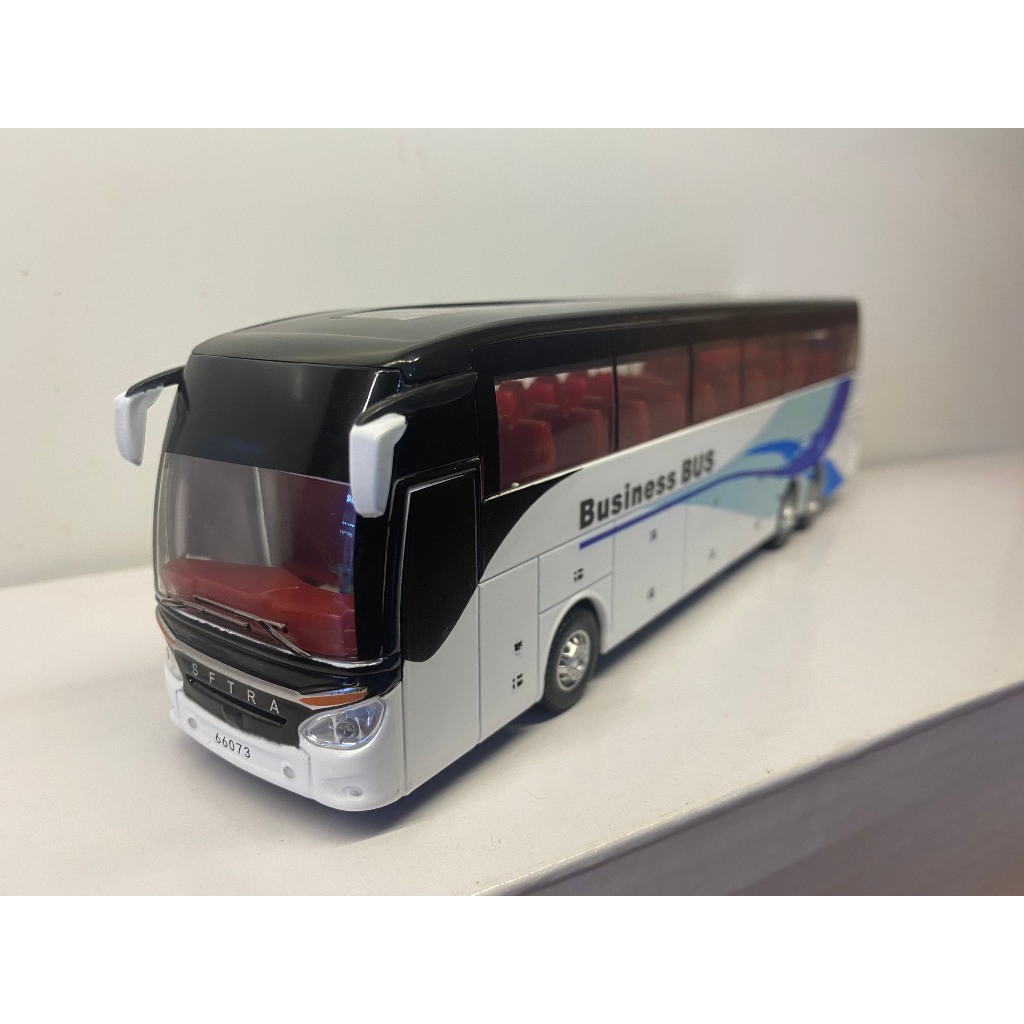 Mô hình tĩnh đồ chơi xe ô tô buýt chở khách Business Bus tỷ lệ 1:32 bằng hợp kim cao cấp mở với có giá rẻ nhất Việt Nam