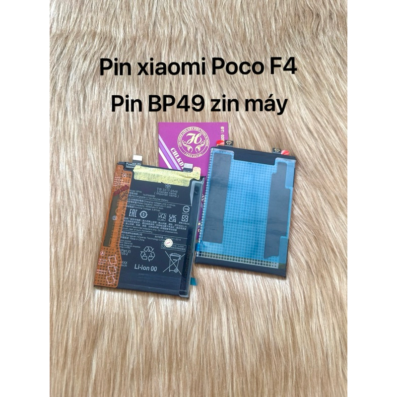 Pin xiaomi poco F4/ K40s : BP49 zin
