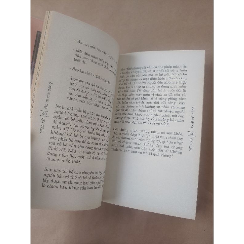 Sách Bơ đi mà sống real