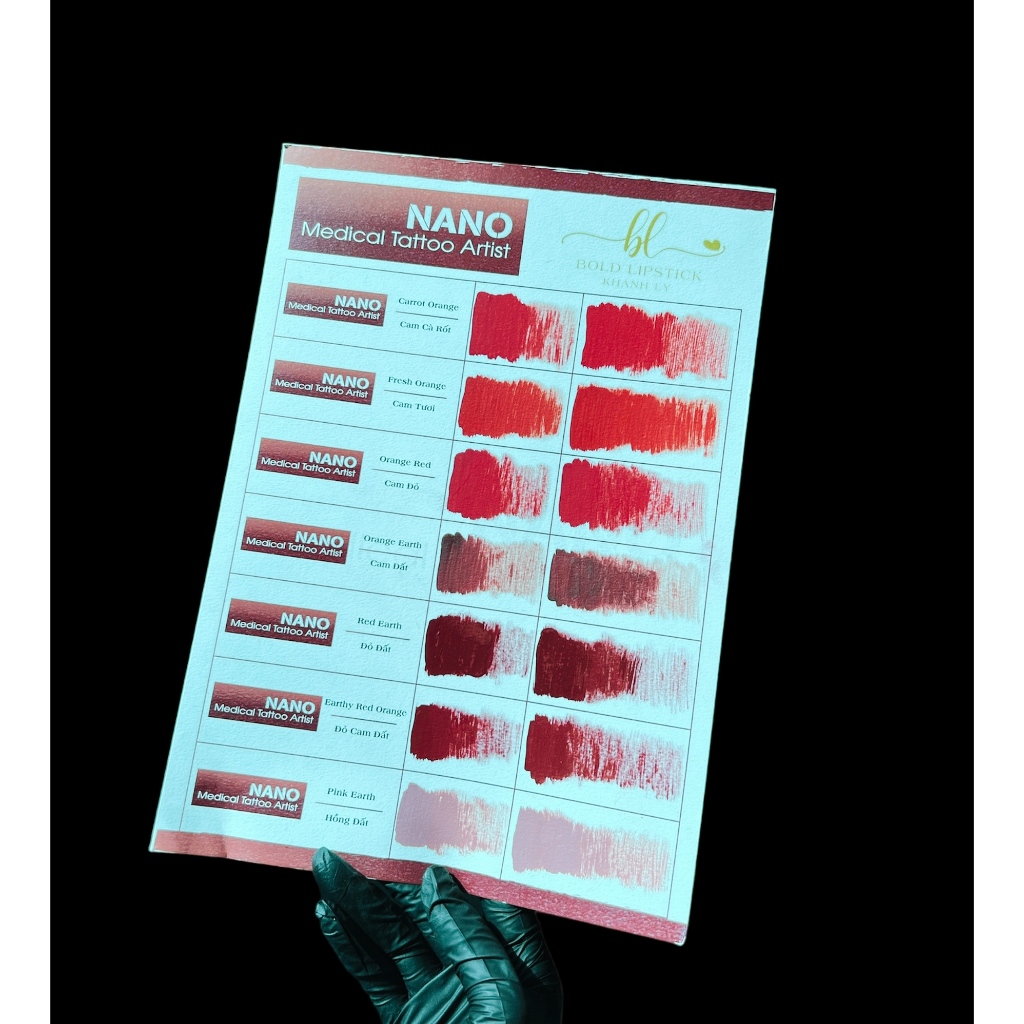 Mực Boldlips Nano Bong Đậm của Nguyễn Khánh Li