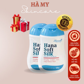 Dung Dịch Vệ Sinh Phụ Nữ Hana Soft Silk Hanayuki_Màu xanh