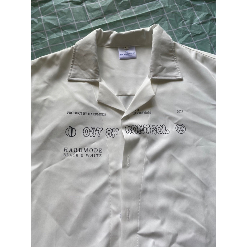 PASS: Áo sơmi HARDMODE trắng