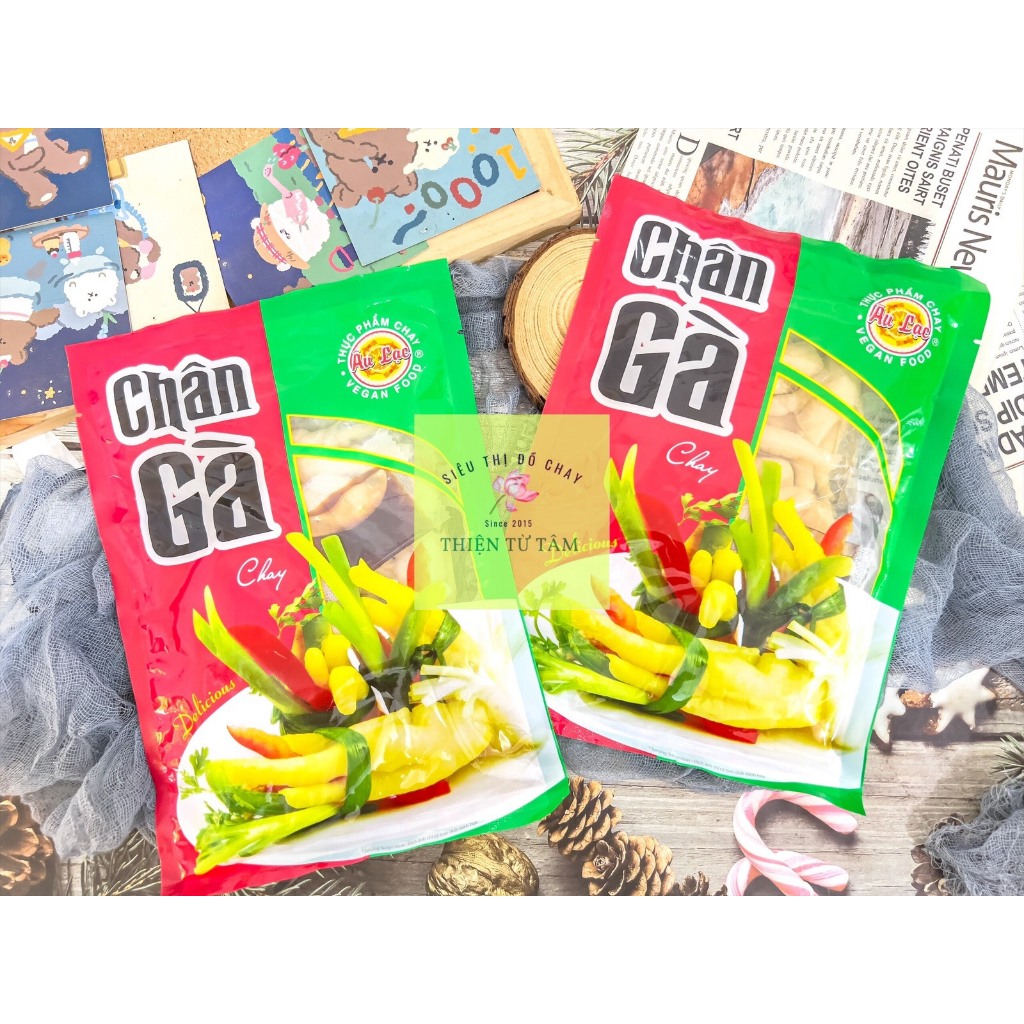 Chân Gà Chay Âu Lạc Món Chay Lạ Miệng Thêm Ngon Bịch 225G