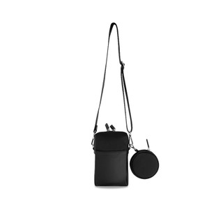 Túi Levents Classic Mini Shoulder Bag/ Black Chất Simily Giả Da Unisex