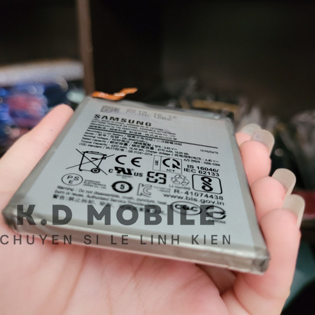 Pin  dành cho Samsung Note 10+ / Note 10 Plus pin zin tháo máy chính hãng