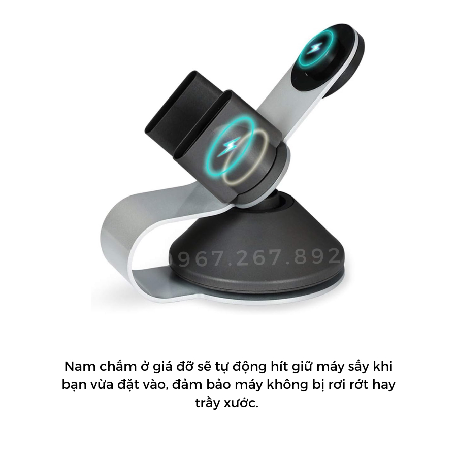 Giá đỡ nam châm cho máy sấy tóc Dyson Supersonic Hair