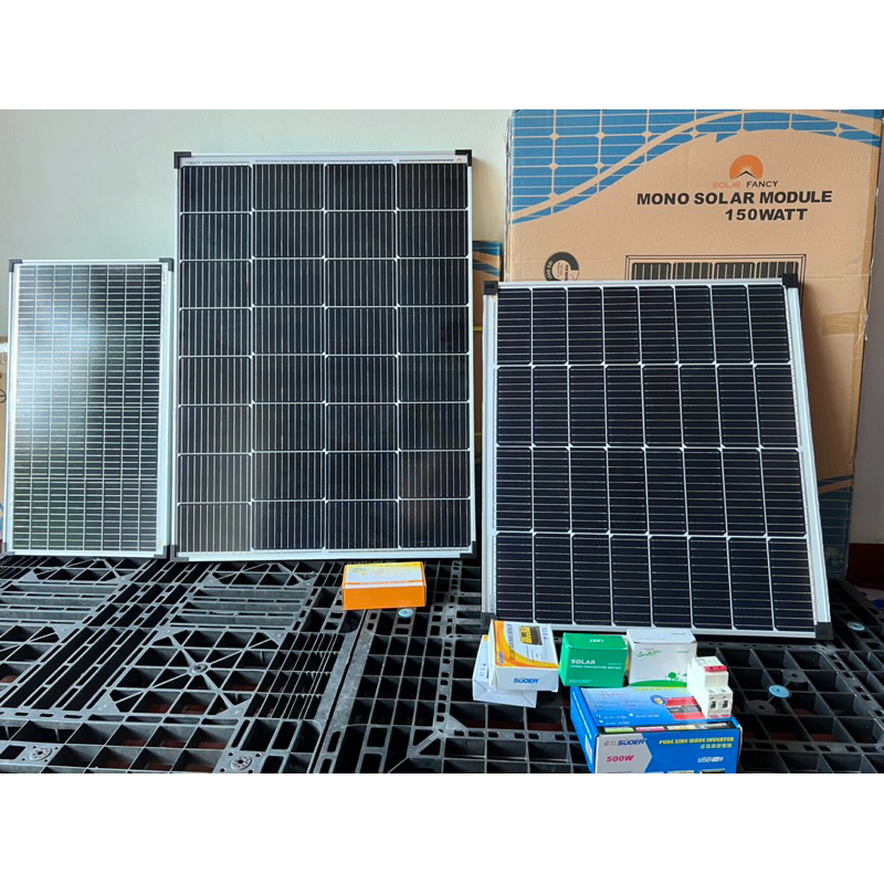 Tấm pin Solar Fancy 150w mono công nghệ 11bb