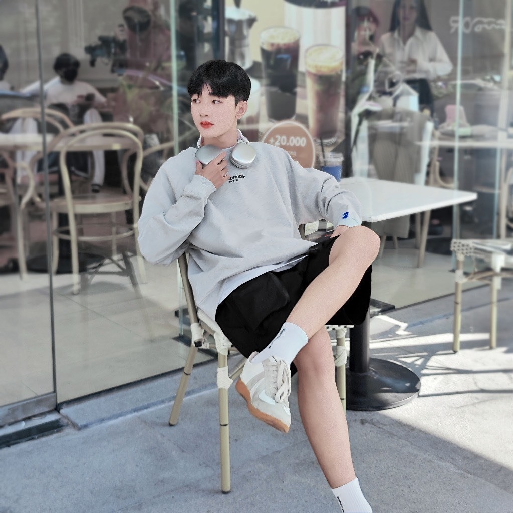 Áo Sweater Basic Sweater V1.0 Nỉ bông Cotton 100% Unisex Local Brand
